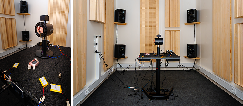 Audio sound test  facility