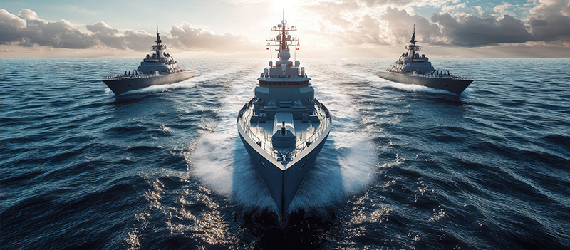 Shock absorbers are used in demanding environments such as the navy, military and offshore