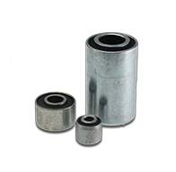 Flexible bush GE with tensile rubber