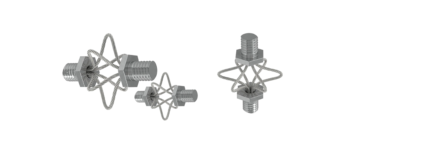 Multi-directional shock mount Axycal