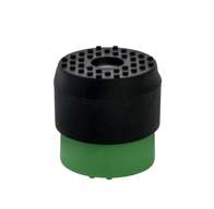 Spring mount in housing for smaller outdoor installations