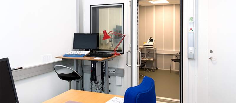 Audiometry rooms ensure precise and reliable hearing measurements down to the smallest detail.