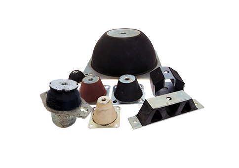 Turret mounts are used for reducing noise and vibration from smaller machines