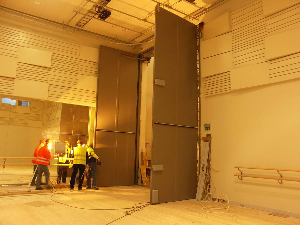 Soundproof Gates | Iac Acoustics A/S