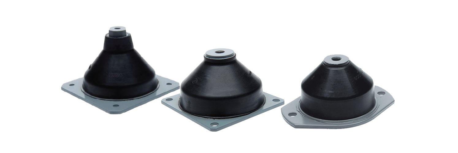Elastomer Shock Mounts for Marine and transport