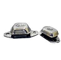 Secured Marine engine mount and vibration damper