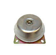 Secured vibration damper CMH for mobile and stationary systems