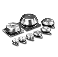 BRB vibration damper adapted to mobile and marine systems
