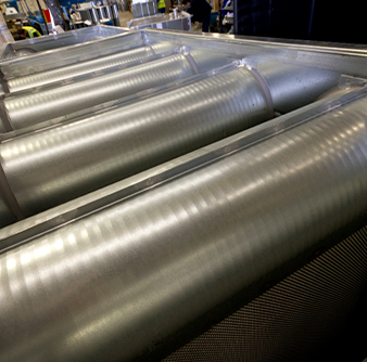 several models of ventilation silencers